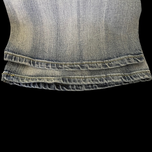 Levi's Super Low Boot Cut 518 Women's Denim Jeans 24M Factory Faded - Picture 11 of 15